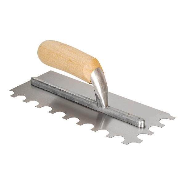 U-Notch Trowel 3/4x9/16x3/8 - EACH