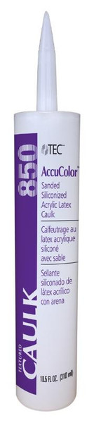 TEC 850 Lt Pewter Sanded Caulk - EACH