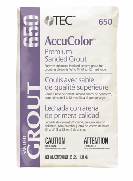 TEC AccuColor 966 Urban Bronze 25lb Sanded Grout - EACH