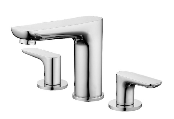Bathroom Faucet 02455 2-Handle, Chrome - EACH