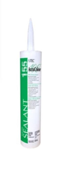 TEC 155 AccuColor 912 Optic White Silicone Caulk - EACH