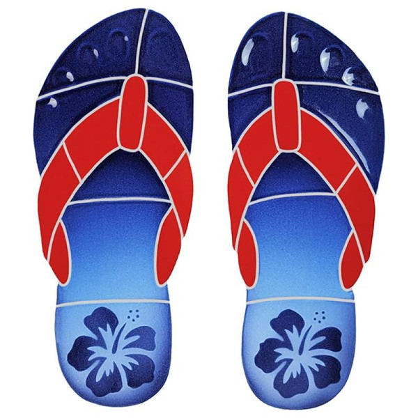 Flip Flops Red 11x9inch - EACH