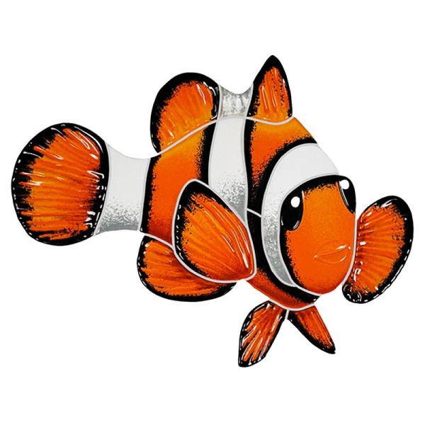 Clown Fish Right 6x8inch - EACH