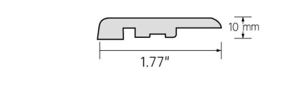 Wolf Grey Reducer 1-3/4x94" - EACH