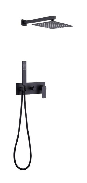 Shower Faucet Combo 02497 Matte Black - EACH