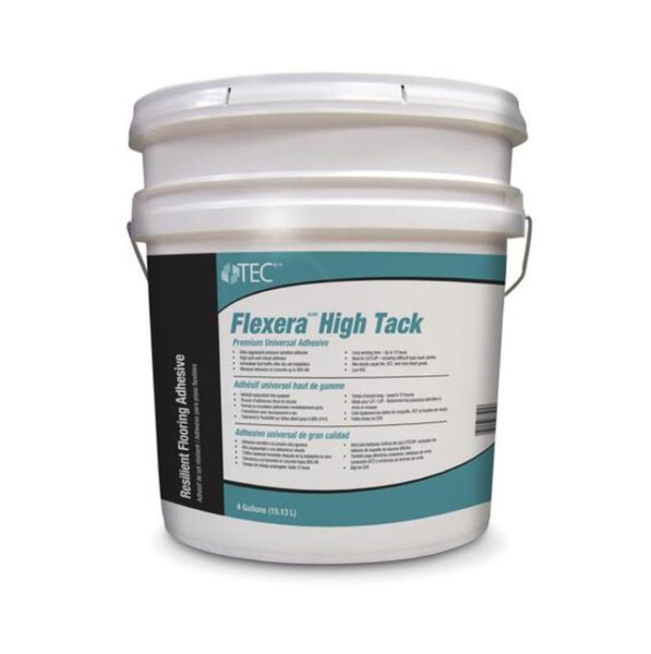 TEC 4 Gallon Flexera High Tack Adhesive - EACH
