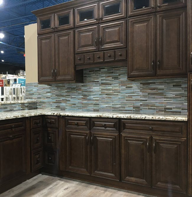 Chocolate Brown Bathroom Storage Cabinets - Crystal Cabinets