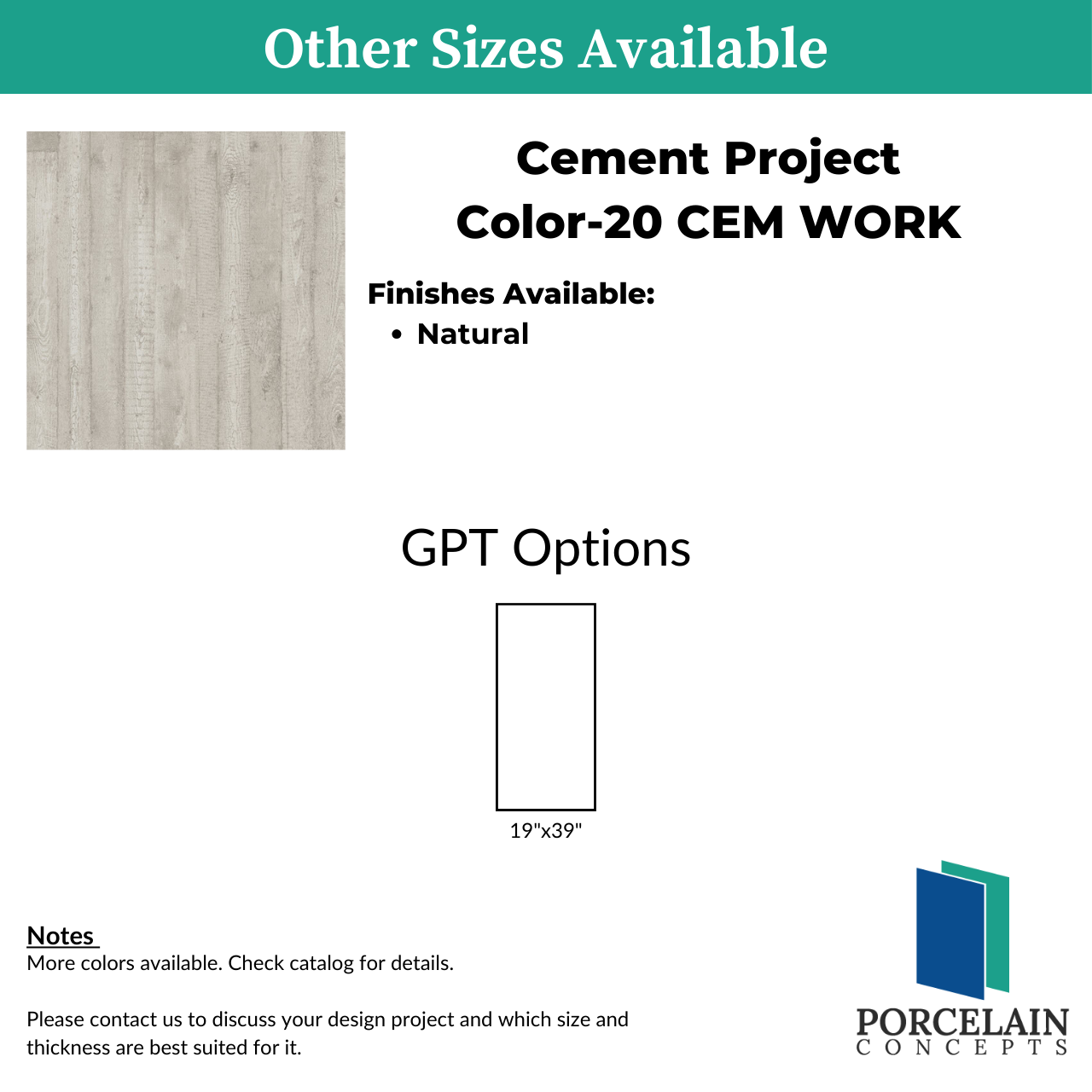 Cement Project Color20 Work