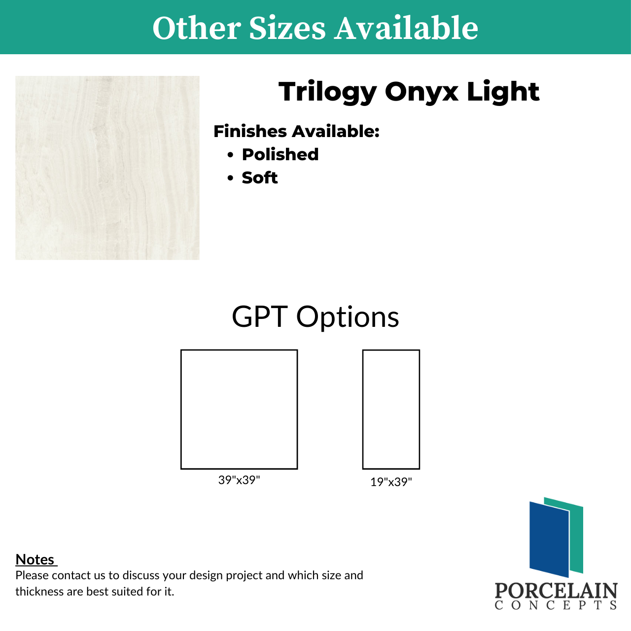 Trilogy Onyx Light Polished