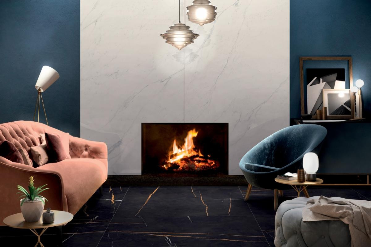 La Marmoteca Sahara Noir Porcelain Tile 24x48