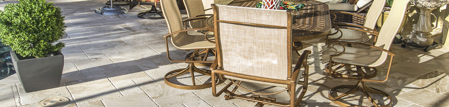 Patio Design Ideas With Tile Stone