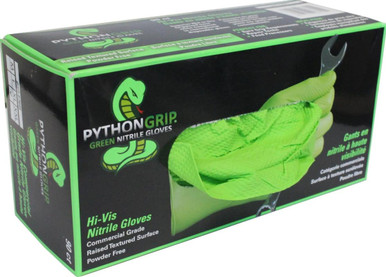 Python Grip Nitrile Gloves, XXL, 90-count - EACH - Tile Outlets of America