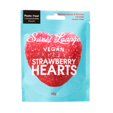 *Vegan Fizzy Strawberry Hearts (Plastic-free)