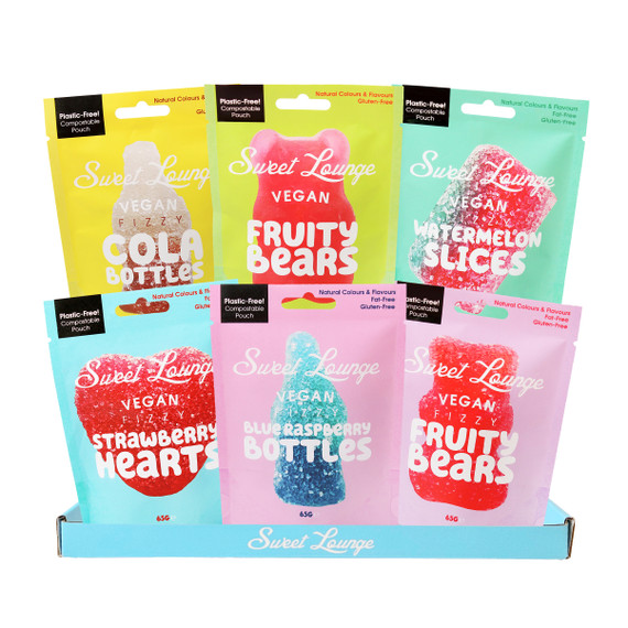 Vegan Taster Sweet Bundle (Plastic-free) 6x 65g Vegan Taster Sweet Bundle (Plastic-free) 6x 65g