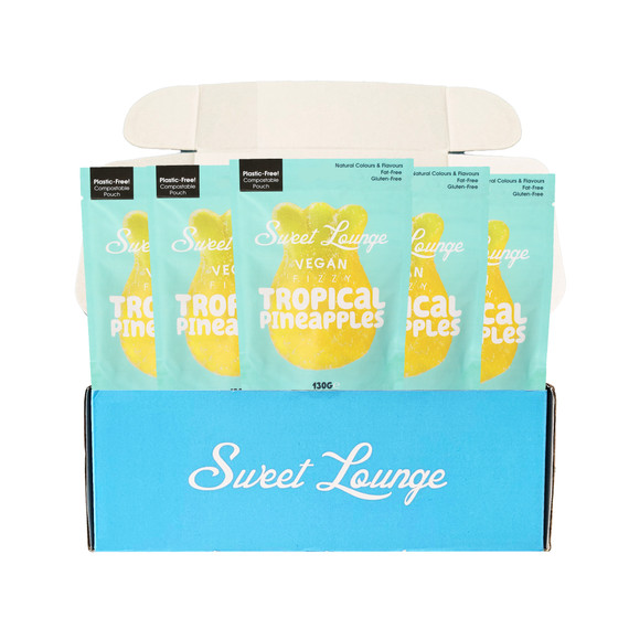 5x Plant-Based Tropical Pineapples (Plastic-free) - 130g 5x Plant-Based Tropical Pineapples (Plastic-free) - 130g
