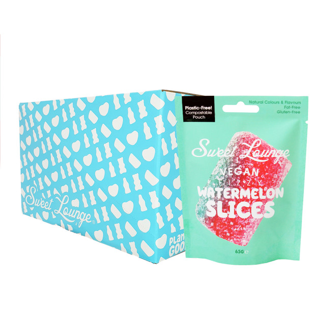 10x Plant-Based Watermelon Slices (Plastic-free) - 65g 10x Plant-Based Watermelon Slices (Plastic-free) - 65g