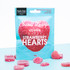 Vegan Fizzy Strawberry Hearts (Plastic-free) 65g