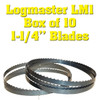 Band saw blades for Logmaster LM1