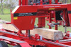 HD3238 sawing a log into a cant