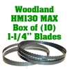 Woodland sawmill blades