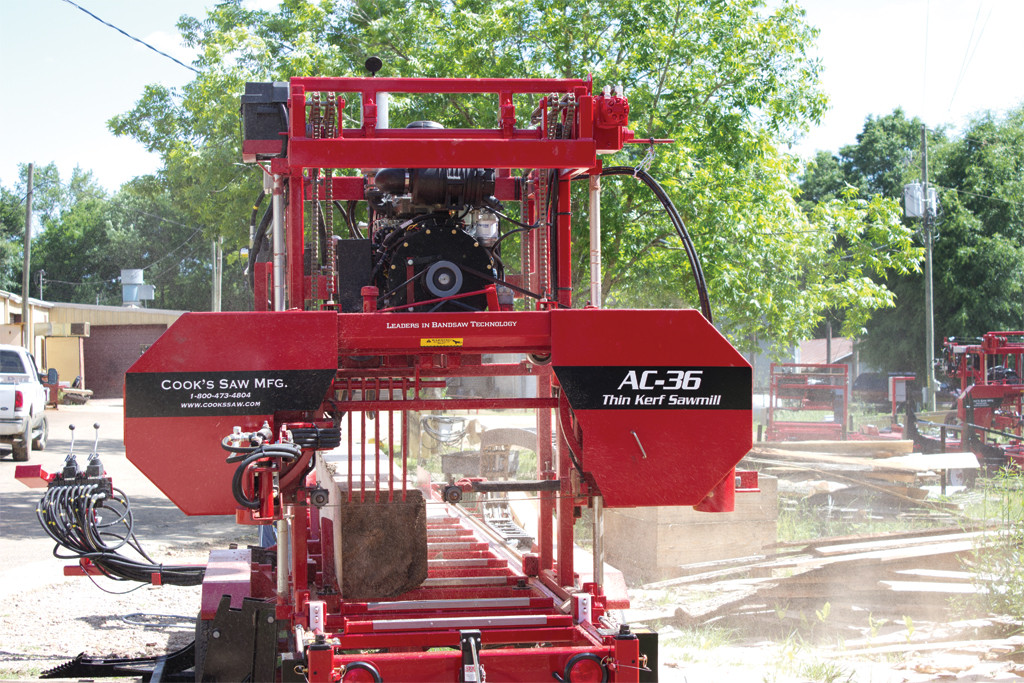 AC-36 Portable Hydraulic Sawmill