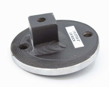 Close-up of a precision-engineered cam for Cook's Cat Claw Sharpener, designed for accurate sharpening of sawmill blades with specific tooth spacing.