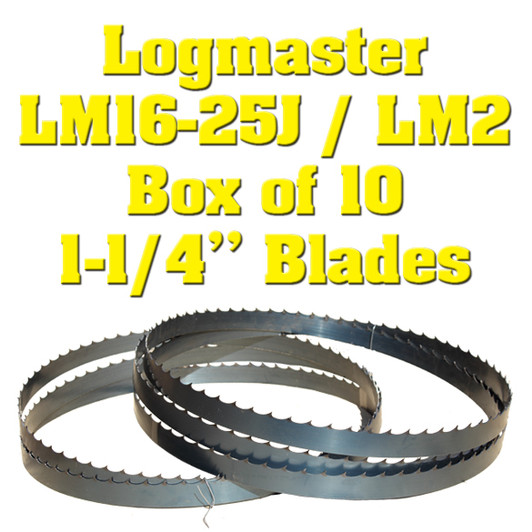 Band saw blades for Logmaster LM16