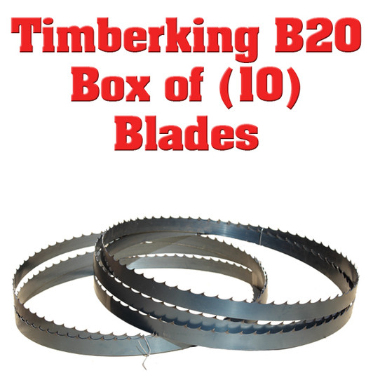 Bandsaw blades for Timberking sawmill