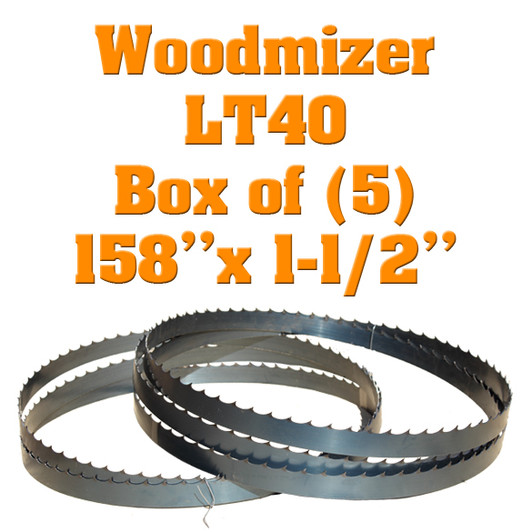 Bandsaw blades for Woodmizer LT40 sawmill