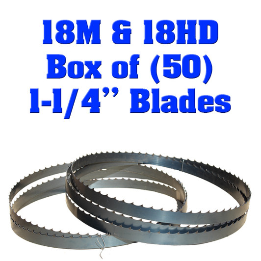 Baker 18M 18HD sawmill bulk blades