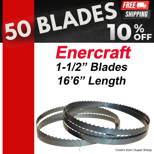 Bulk 1-1/2" Blades for Enercraft 16'6" 