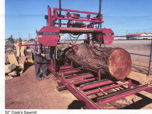 2018 Cooks SW52 Super Wide Sawmill