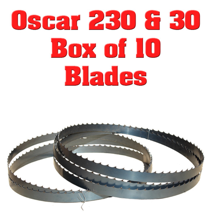 Bandsaw blades for Hudson Oscar 230 & 30