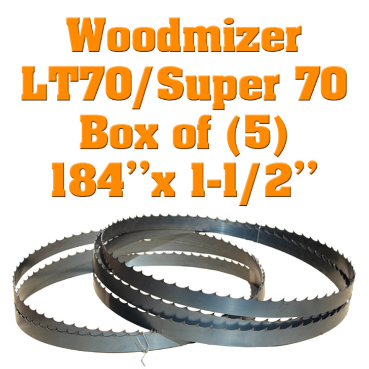 Bandsaw blades for Woodmizer LT70