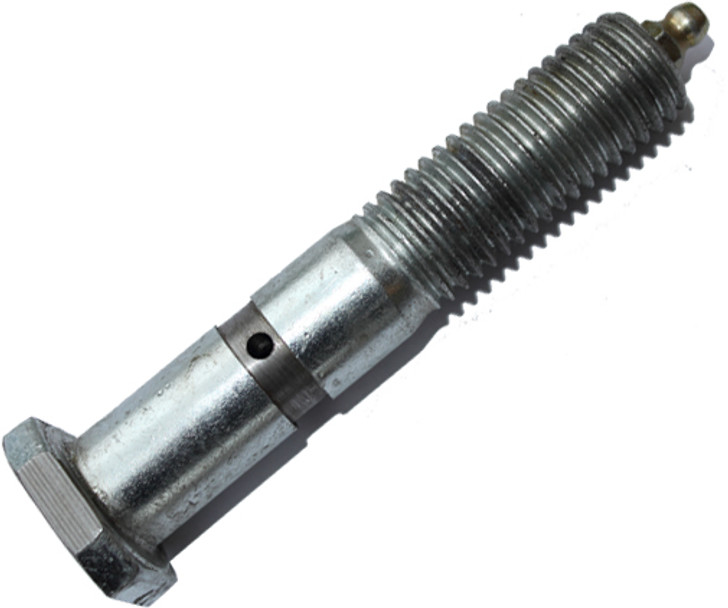 Mega Zerk bolt for portable sawmill and resaw guide systems