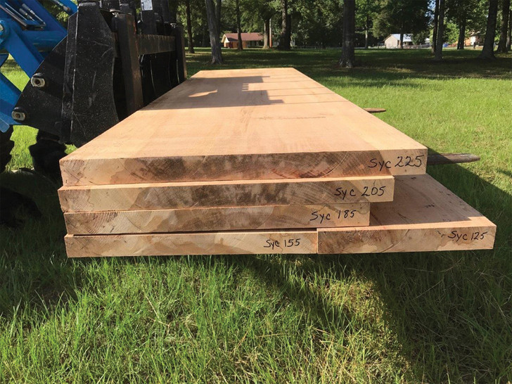 Super wide sawmill boards