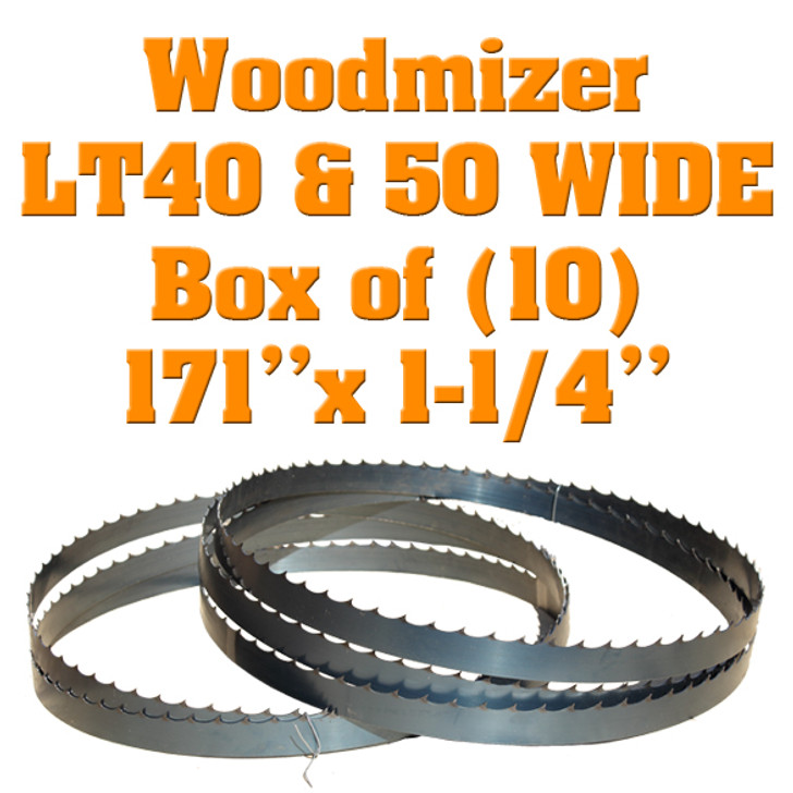 Woodmizer LT40 wide blades