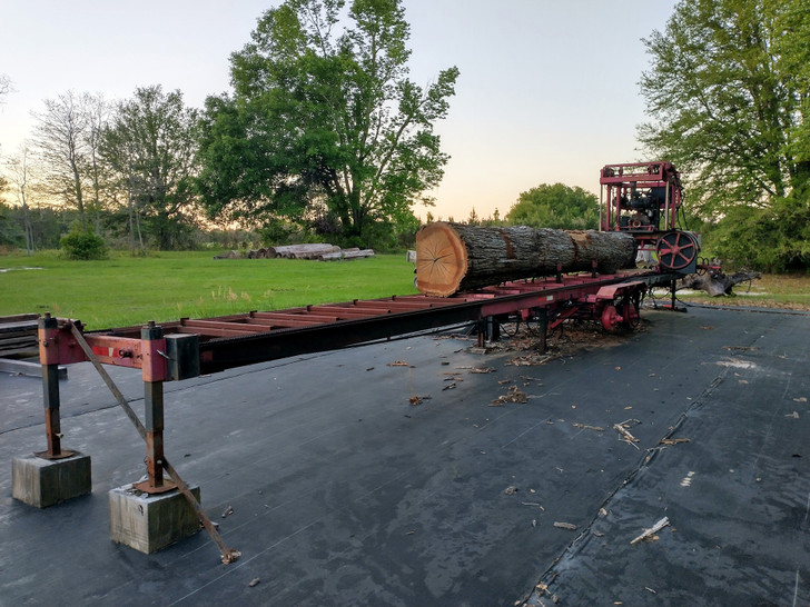 Used portable sawmill