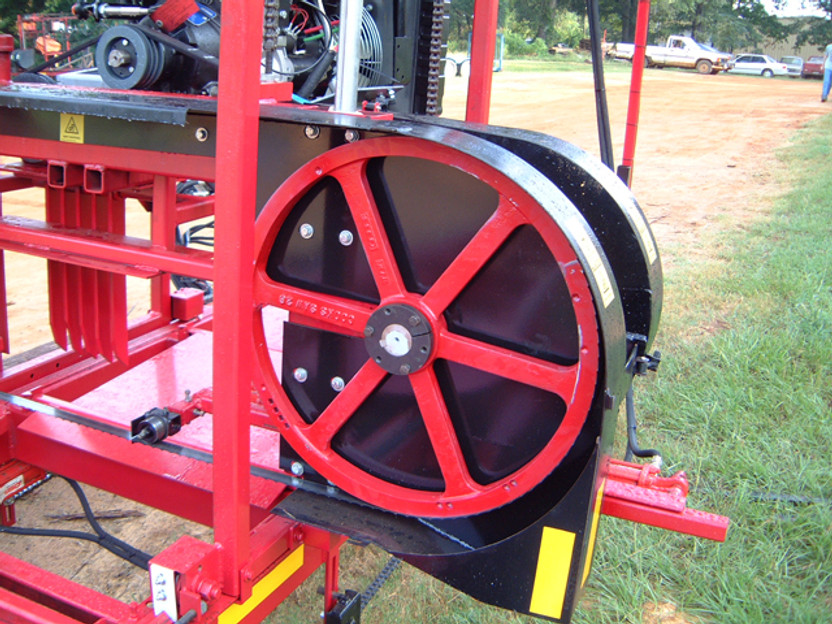 large diameter pulley wheel