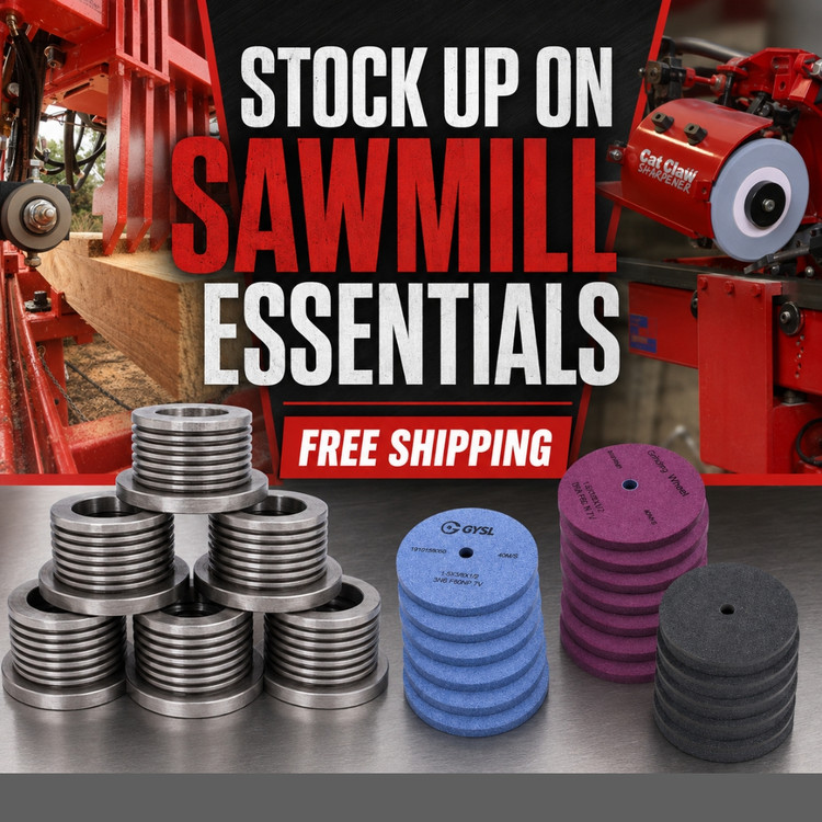 Sawmill Roller Guides & Grind Rocks