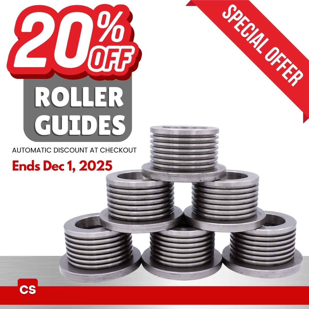 Save 20% on Cooks Saw Roller Guides - Upgrade Your Sawmill