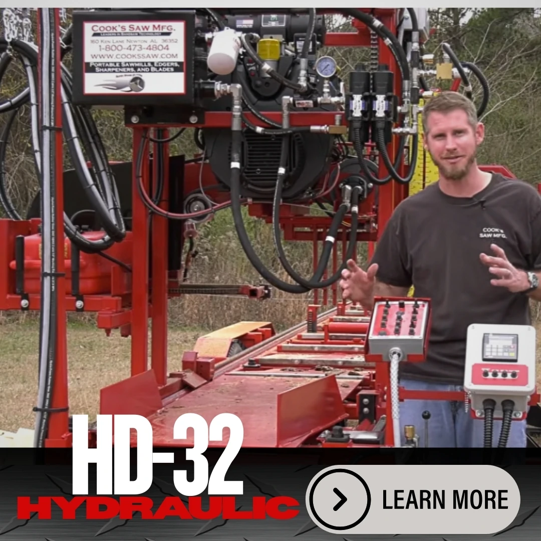 Save $3,500 on Cooks HD3238 38HP Kohler EFI Portable Sawmill, Sale Ends September 11, 2026