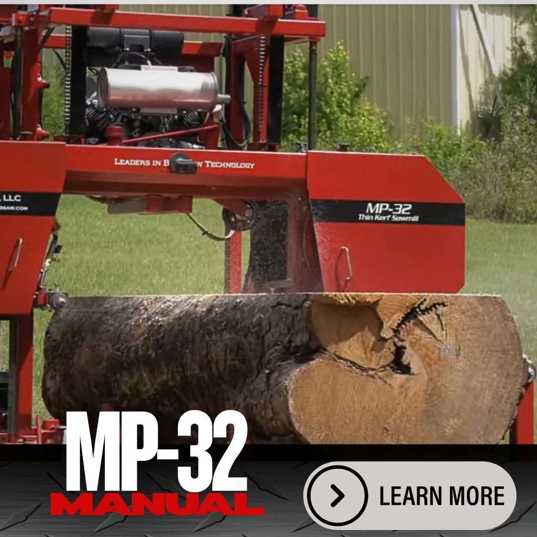 Save $2K on Cooks MP-32 Manual Sawmill, Sale Ends September 11, 2026