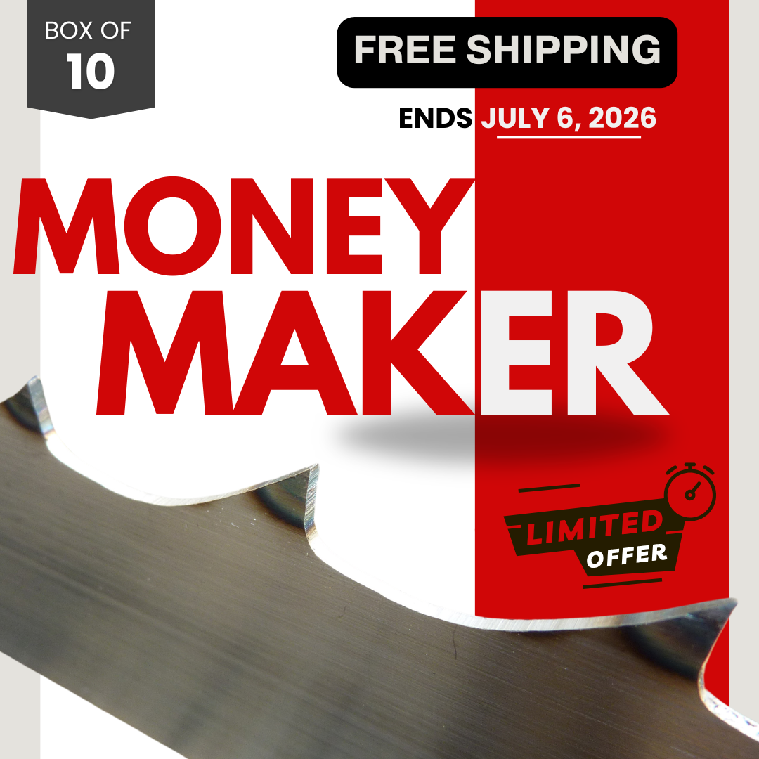 FREE SHIPPING on NEW Moneymaker Sawmill Blades
