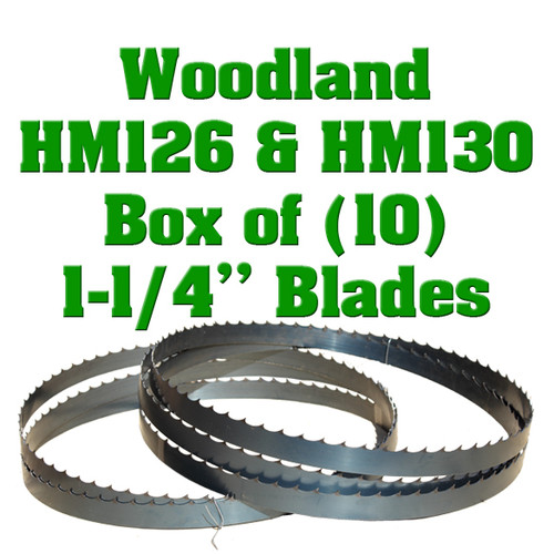 Box of 10 Blades for Woodland HM126 & HM130 Cook