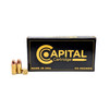 Capital Cartridge 9MM 115GR FMJ - REMAN Brass - 50RD BOX