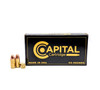 Capital Cartridge 9MM 115GR FMJ - REMAN Brass - 50RDs - Memorial Sale