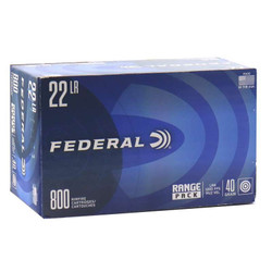 Federal 22LR - 40GR LRN - 800 Round Range Pack Box