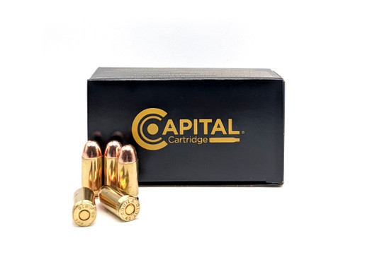Capital Cartridge .45 ACP 230GR RN - REMAN Brass - 50RD Box