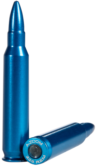 A-Zoom Centerfire Rifle Snap Caps - .223 Win - 10-Pack - Blue - 12322